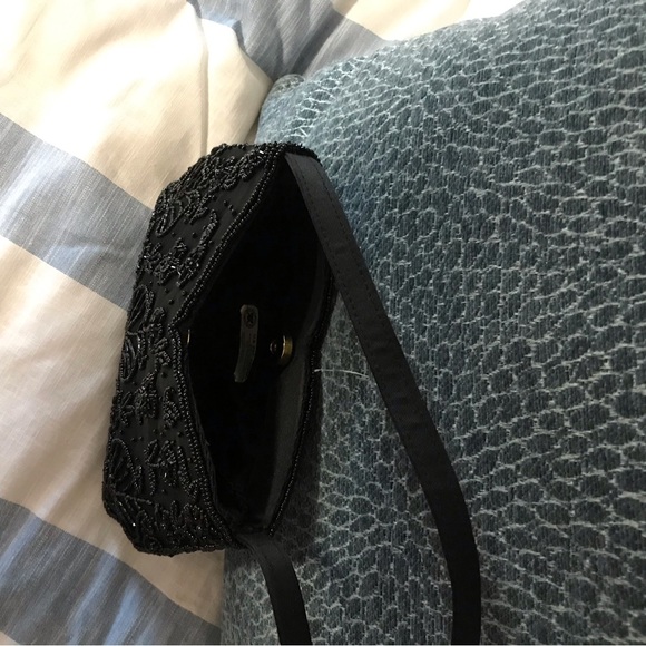 Vintage Little Black Evening Bag - Picture 8 of 8